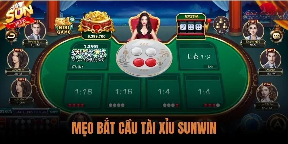 Mẹo Bắt Cầu Tài Xỉu Sunwin